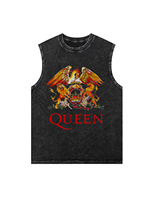 �ļ��ʺ��ֶ�Queenҡ��������˽�ͷ����ˮϴ������Ⱦ���䱳��T��