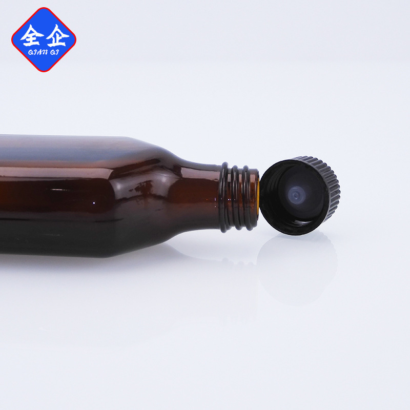 メーカー直供茶色茶色精油瓶ボストン原液瓶分注瓶ガラス瓶発油瓶100ml|undefined