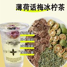 夏日冷泡茶薄荷话梅青柠茶解暑解腻养生茶组合水果茶便携独立包装