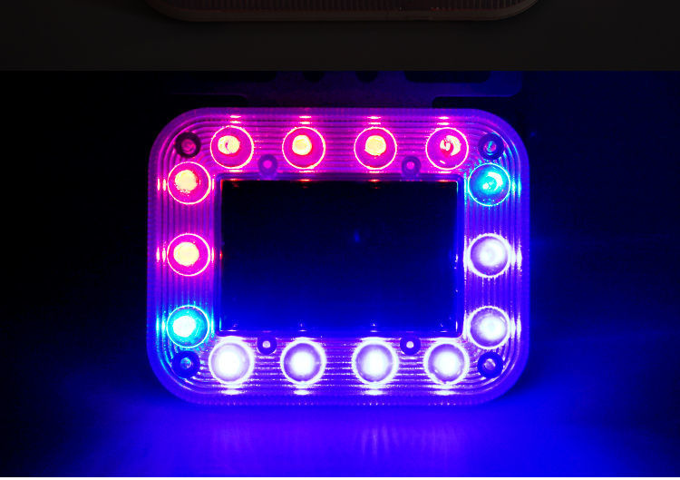 Car rear-end collision prevention solar warning flash light truck led tail light wiring-free display wide motorcycle warning flash