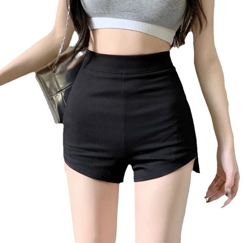 Lisa-style high-waisted hot heels short summer jazz female group base pants jazz DS hot