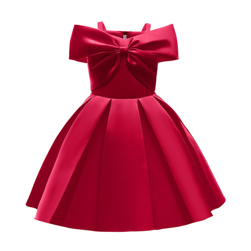 Ladies' Dress Export New White Children's Clothing Pink Summer Strap Dress Stylish Princess Dress Children's Formal Dress