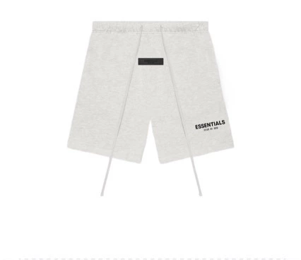 Xлоповые хлопковые шорты Essentials SS22, принт из тельной нашивки на маленькой этикетке, срез 5 точек, эластичный пояс