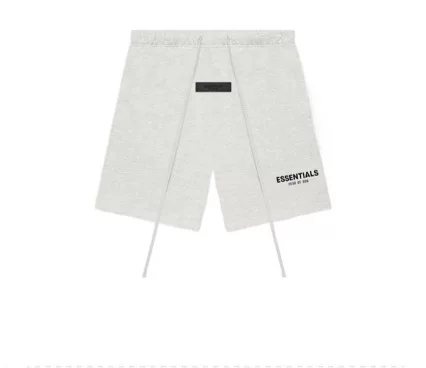 Xлоповые хлопковые шорты Essentials SS22, принт из тельной нашивки на маленькой этикетке, срез 5 точек, эластичный пояс