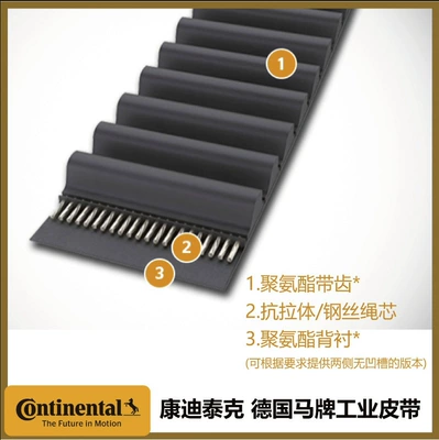 Continental Contitech Htd8Mpu Avtomobil ötürücü kəmərləri