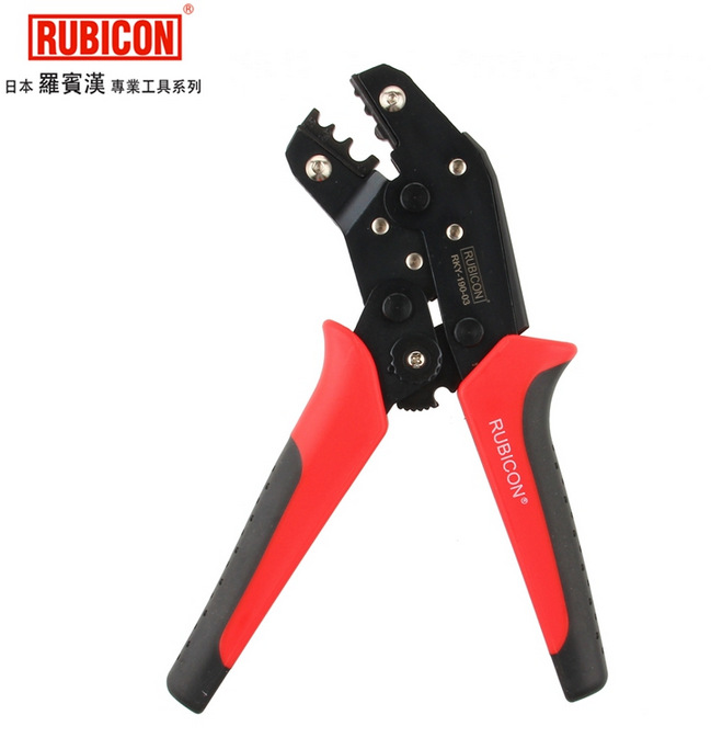 罗宾汉RUBICON原装进口 RKY-190-03 非绝缘终端子棘轮式压线钳