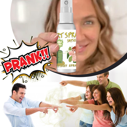 Jaysuing April Fool's Prank Stink Spray Prank Toy Odor Concentrate Liquid Practical Joke Toy