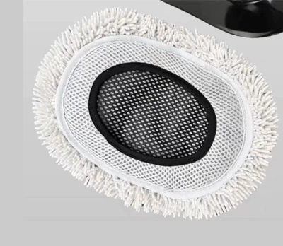 the car car brush cleaning brush — Car cleaning tools - black-and-white-four-section-mop-replacement-brush-set