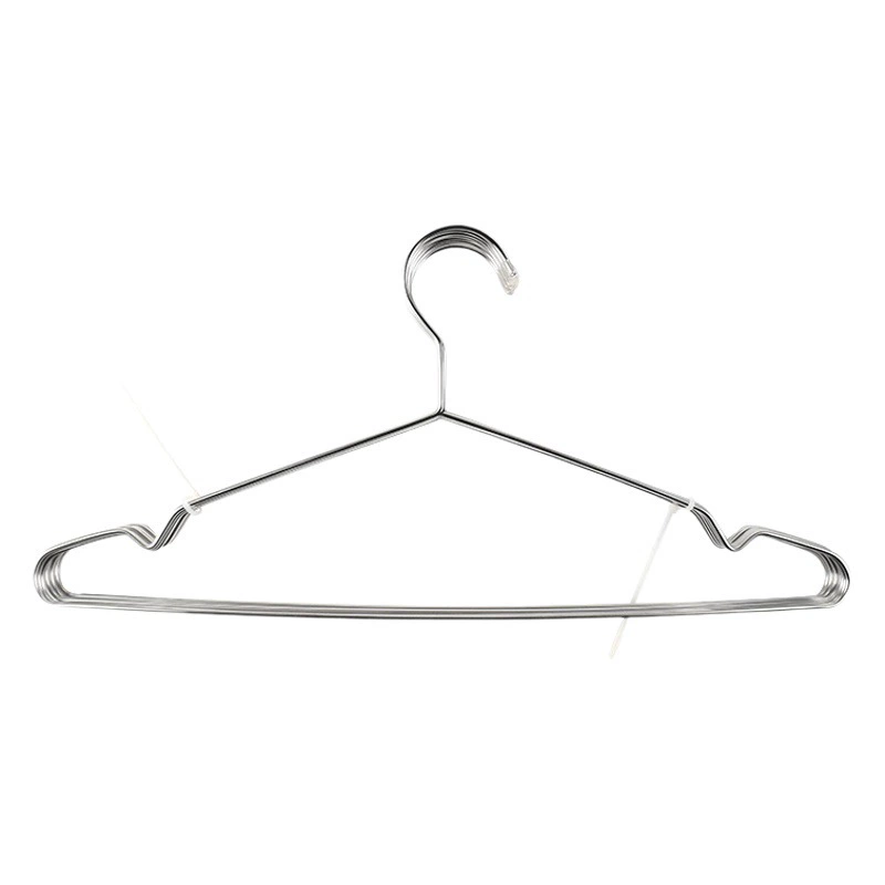 Вешалка из нержавеющей стали универсальной для производителей прямых волос ржавчины и скольжения без следов может быть толстым и толстым