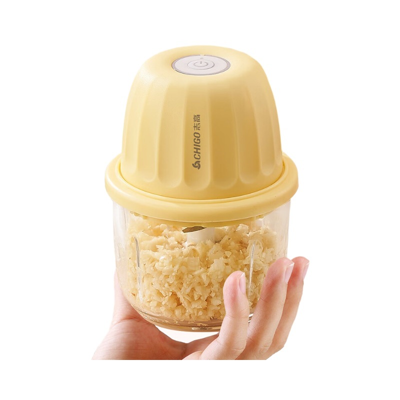 Zhigao electricidad mezcladora doméstica mini mezcladora de ajo mezcladora de ajo mezcladora de ajo mezcladora de ajo mezcladora de carne portátil inalámbrica