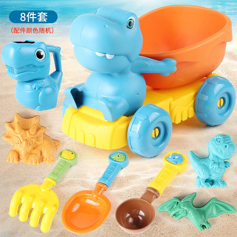 913-332 Dinosaur Beach Toys Juego de 8 piezas 317g