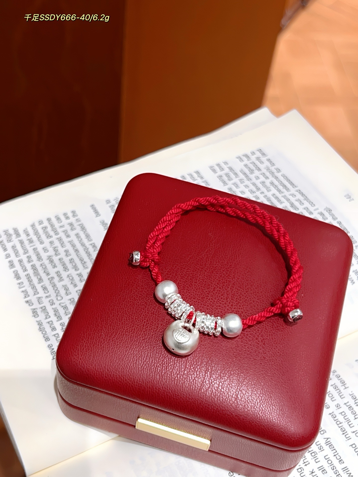 2025 nuevo 999 pies de plata Nafu Zodiac Cuerdas de mano de serpiente Año de la vida Año de la serpiente Brazalete de cuerda roja tejida a mano Mujeres