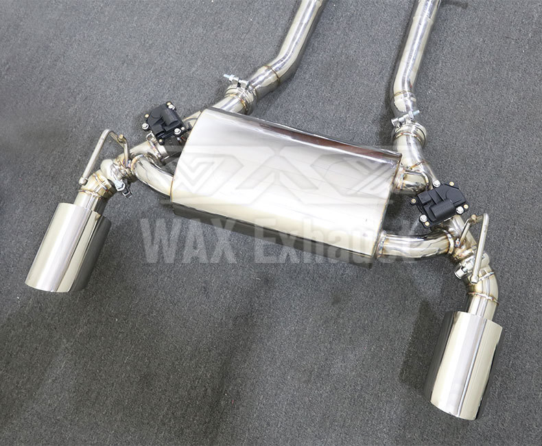 Cross-Border Applicable Stainless Steel Valve Mid-Tail Section Exhaust Pipe for Nissan 370Z 2009-2020