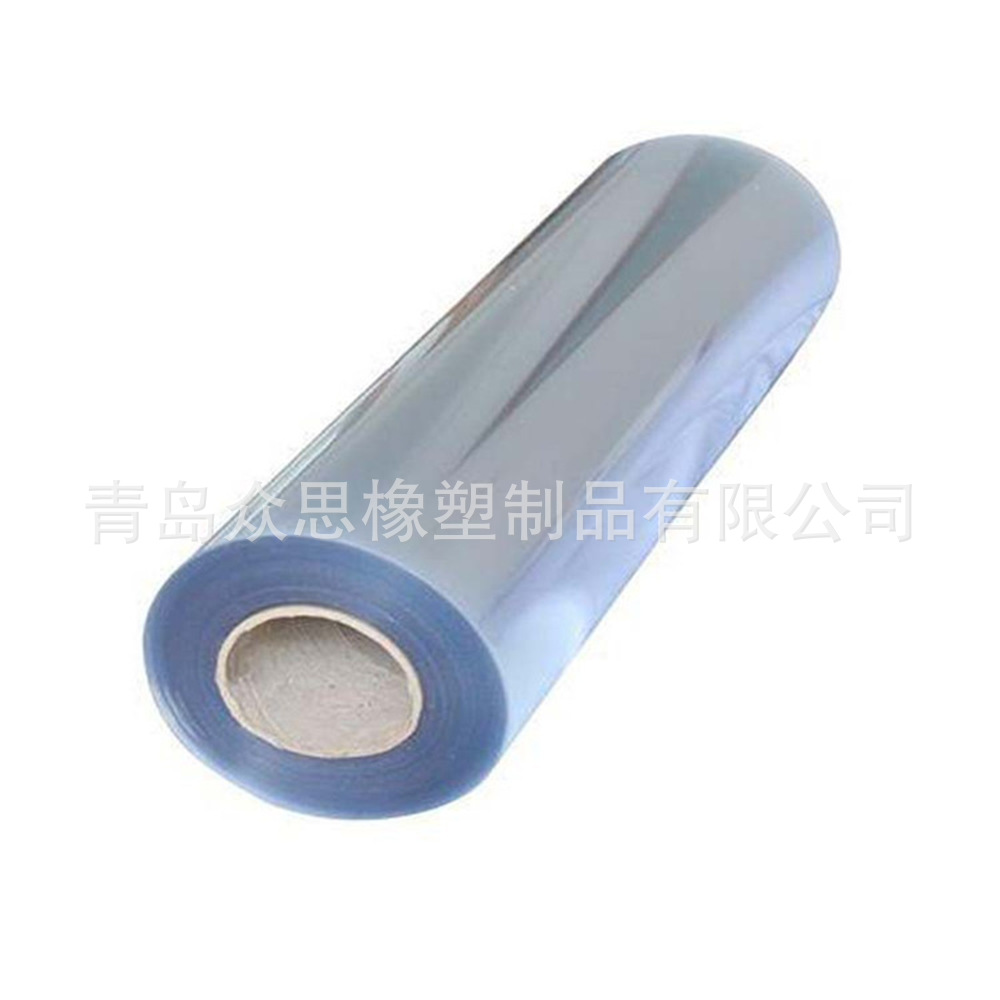 防火阻燃透明PVC硬薄软片材卷材磨砂塑料板