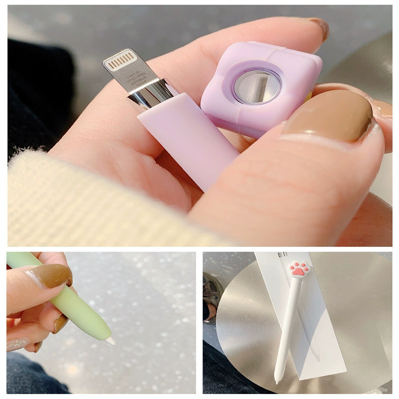 Apple Pencil 1/2 поколения стиль قلم подходит для нового USB-C Apple, набор защиты перьевой, набор для внешней торговли кросс-борт