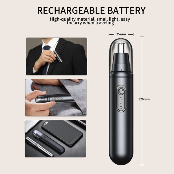men's electric rechargeable trimmer charging