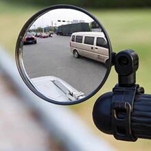 电动车后视镜反光镜通用型电瓶车倒车镜子倒后镜电动自行车小圆镜