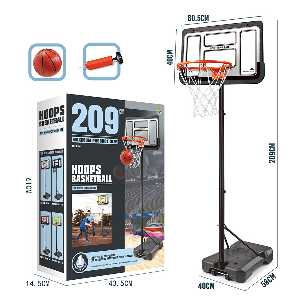 儿童篮球架室内户外带轮篮球框投篮运动玩具basketballhoop便携