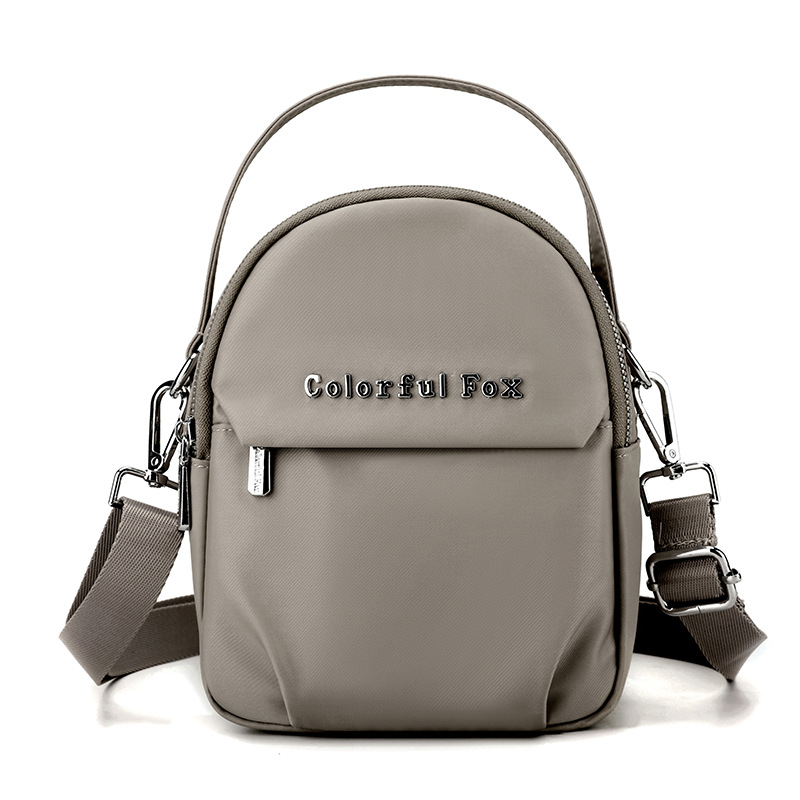 Colorful Fox women's Korean version fashion trend multi-layer shoulder minimalist phone key crossbody bag_voghion.com