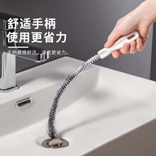 管道疏通器清理下水道工具毛发清理刷洗手洗脸池头发疏通棒清洁钩