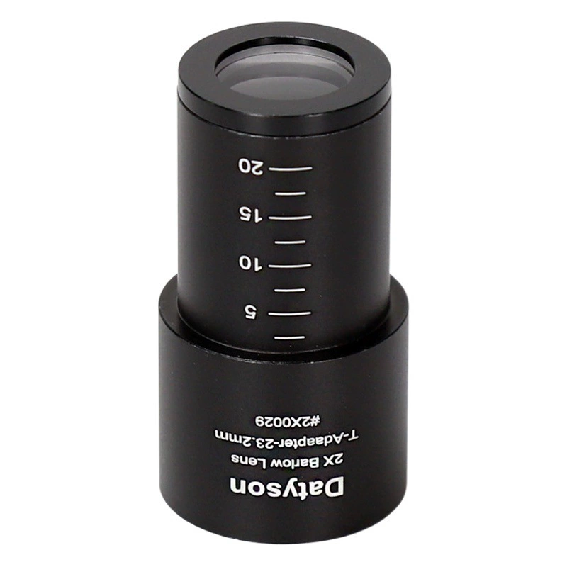 Аксессуары для биологического микроскопа Datyson 2X линза Барлоу 23,2 мм Интерфейс 2X0029