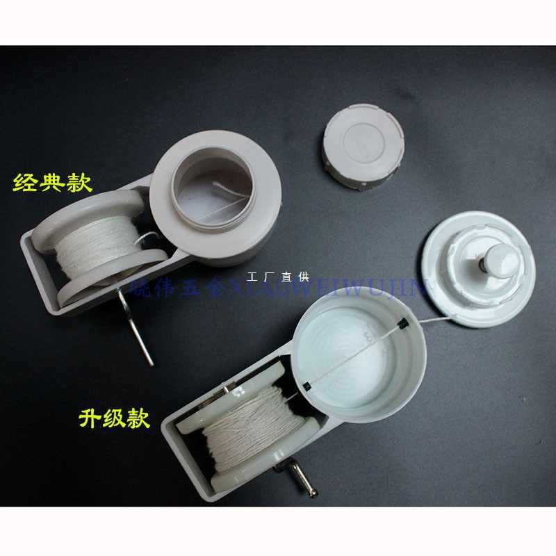 ✅升级墨斗手摇自动划线器画线器木匠工地放线墨盒线斗弹线木工墨