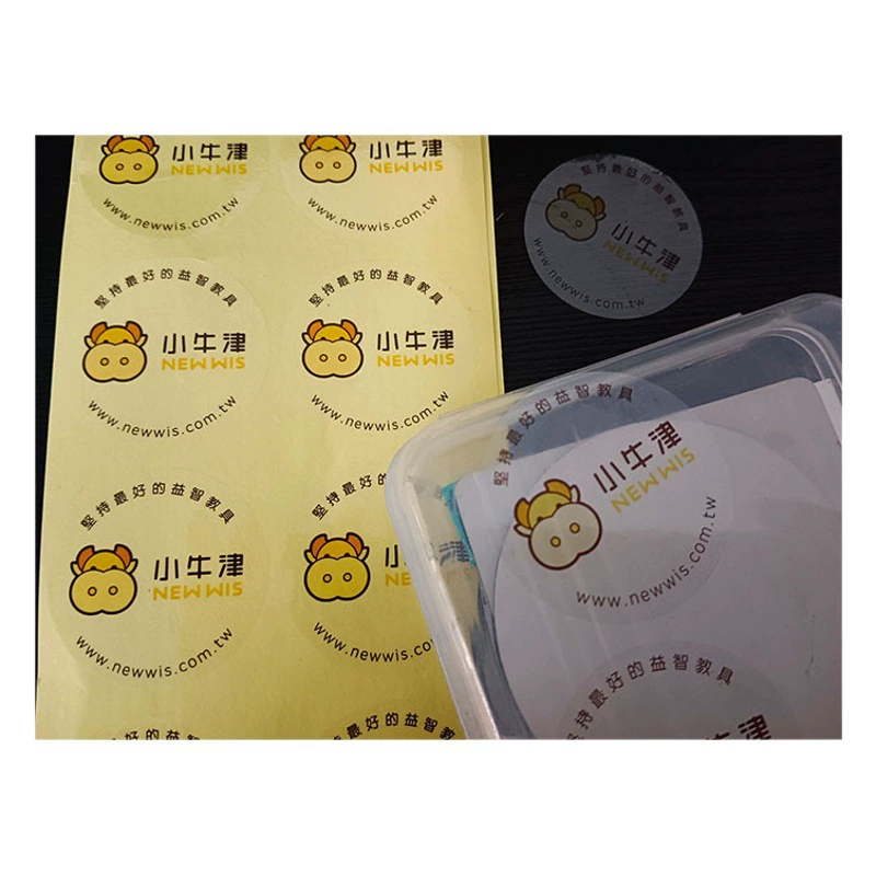 Высококлейкая наклейка с цветной печатью для домашних животных, графическая печать, прозрачная, не содержащая пузырьков, не оставающая остаточного клея, легко рвущаяся наклейка, оптовая продажа с фабрики