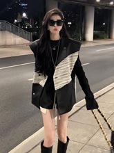 网红马甲外套短裤三件套女秋新款今年流行漂亮套装小洋装