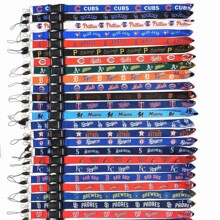 外贸MLB teams 棒球队LOGO 礼品 胸卡 钥匙手机工作证件吊绳 挂绳