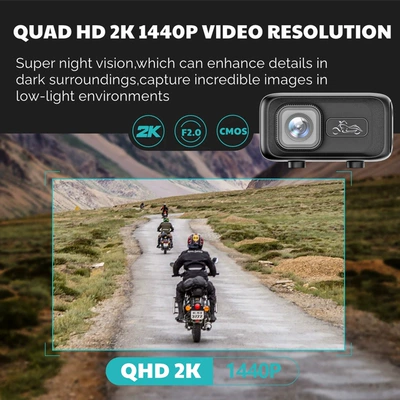 Motorcycle driving recorder: Bicycle Recorder Wifi Mobile