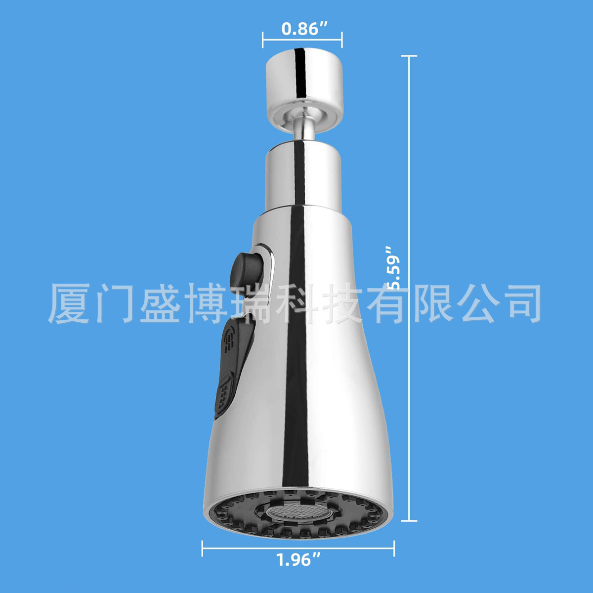 Kitchen pull-out faucet accessories, pull-out head series, sink, sink, multi-functional anti-splash water extension nozzle undefined