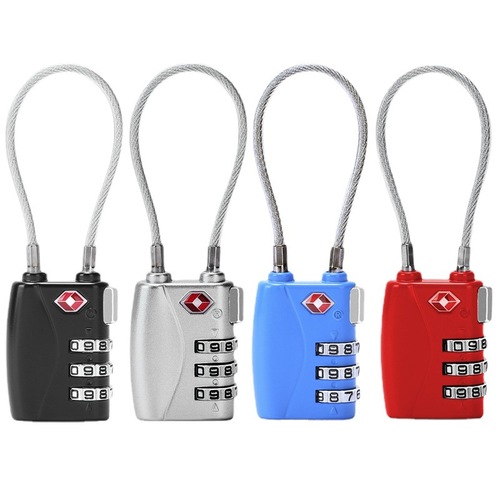 Yifeng TSA customs lock small 3-position suitcase backpack zipper combination lock padlock TSA719