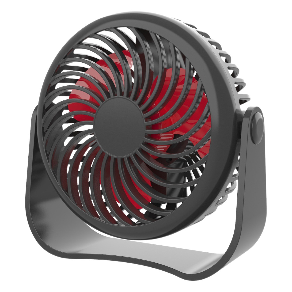 Fabricante de nuevo ventilador de escritorio mudo recargable estudiante oficina en casa pequeño ventilador portátil mini USB ventilador