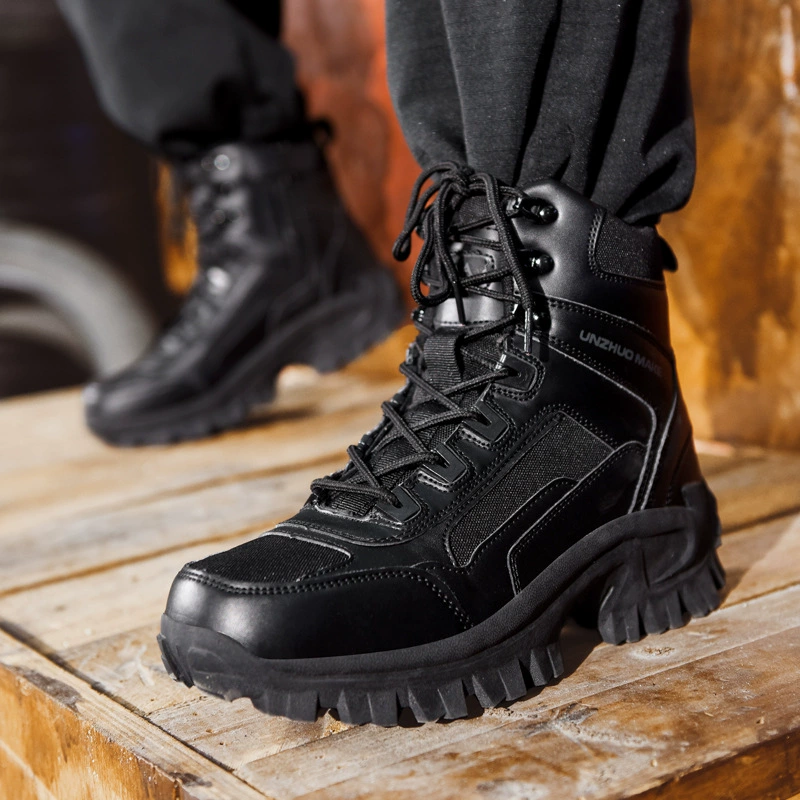 Тактические высокие ботинки (Martens) для лета, для подъёма и походов, лёгкие, для тренировок