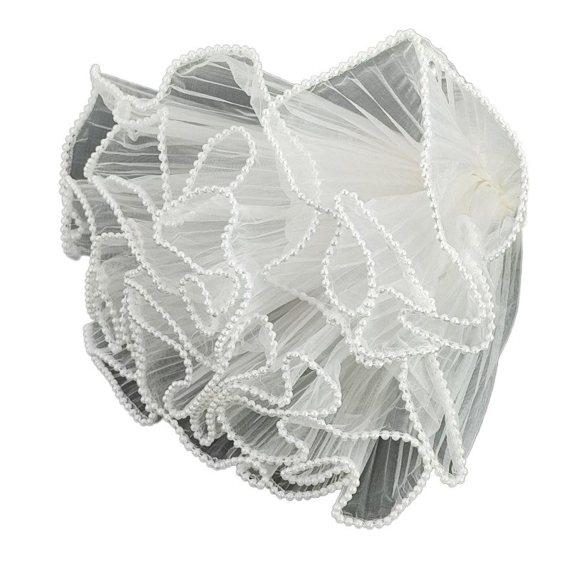 Hilado ondulado, perlas, olas, gasa, ramo, embalaje, papel forrado, bolsa de flores, material de floristería, material, arte floral, artesanía