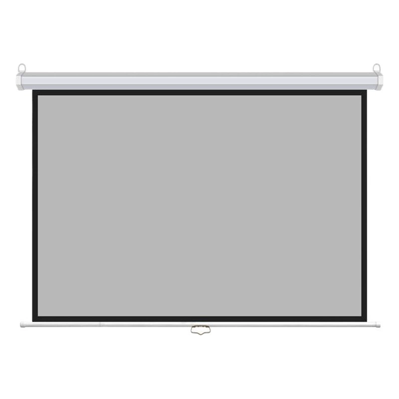 Ручной самоблокирующийся проектор занавески для домашнего офиса