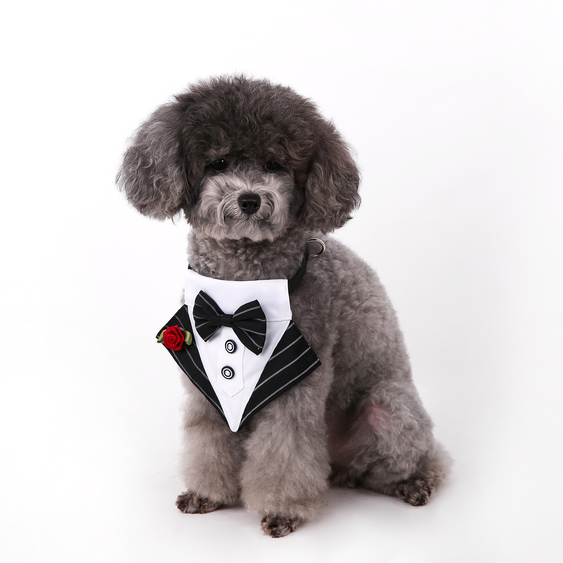 Navidad Año Nuevo transfronterizo nuevo estilo británico trajes de boda toallas de boda toallas de triángulo bufandas para mascotas