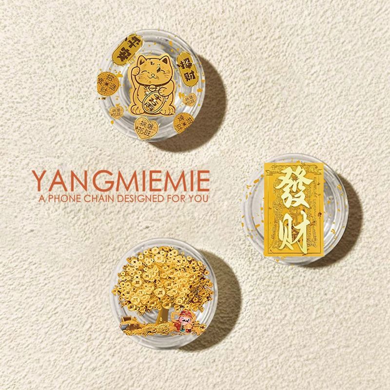 La caja de dinero creativa del soporte de airbag para teléfonos móviles pegado 360 rotación telescópico perezoso persiguiendo la mesa