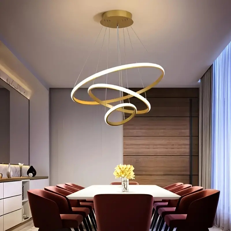 Lámpara de techo LED tricolor minimalista moderna, para pasillo, dormitorio o escalera, venta caliente transfronteriza