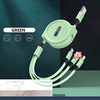 Telescopic mobile phone, handheld charging cable, 3A, Android, Birthday gift