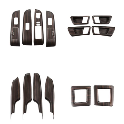gold wood grain interior stickers 7.5, Other Automotive Interior Supplies