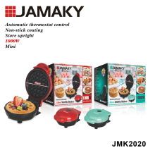 JAMAKY 甜甜圈机家用双面加热甜甜圈机械电饼铛迷你轻食机器