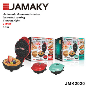 Jamaky Donut Machine Household Double-Sided Heating Donut Mechanical Electric Pancake Pan Mini Light Food Machine