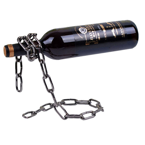 Creative Magic Chain Wine Rack Suspended Wine Rack Craft Home Daily Necessities Y127
