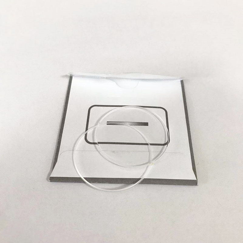 (2개) 시계 액세서리 방수 링 평면 테이블 유리 거울 테이블 마스크 두께 1MM 16-40MM