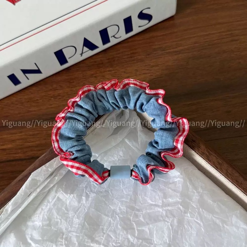 韩版蕾丝花边新款耐用小肠高端发圈橡皮筋高弹力发绳头绳头发发饰|undefined