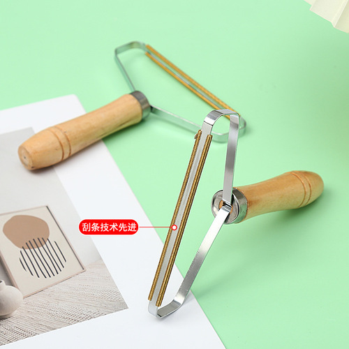 Manual handle hair remover dry cleaning store clothing carpet hair removal razor pet hair sticky brush wholesaler