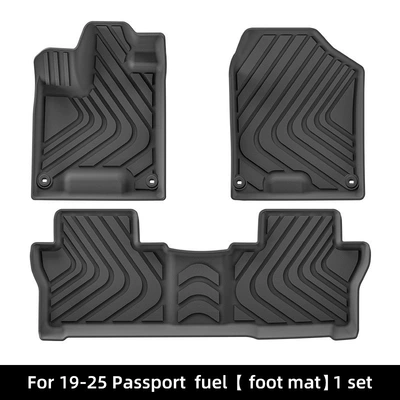 Suitable for 19-25 Honda Passport Car Special Floor Mats Tpe Floor Mats Trunk Mats Cross-Border (Modelə uyğun ayaqaltı) - 19-25-honda-passport-single-layer-floor-mats-fuel