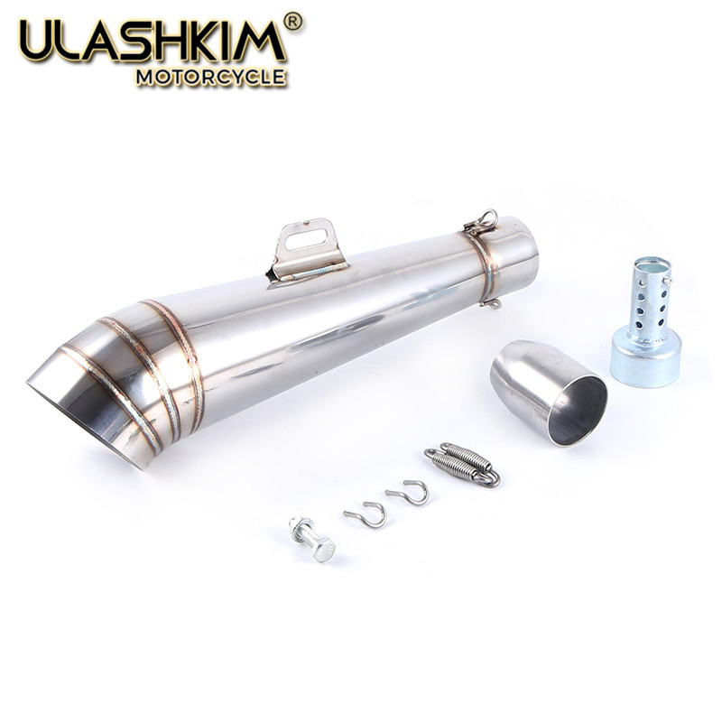 Gy6 125Cc 150Cc Motorcycle Modified Scooter Muffler Exhaust Accessories 157Qmj 152Qmi