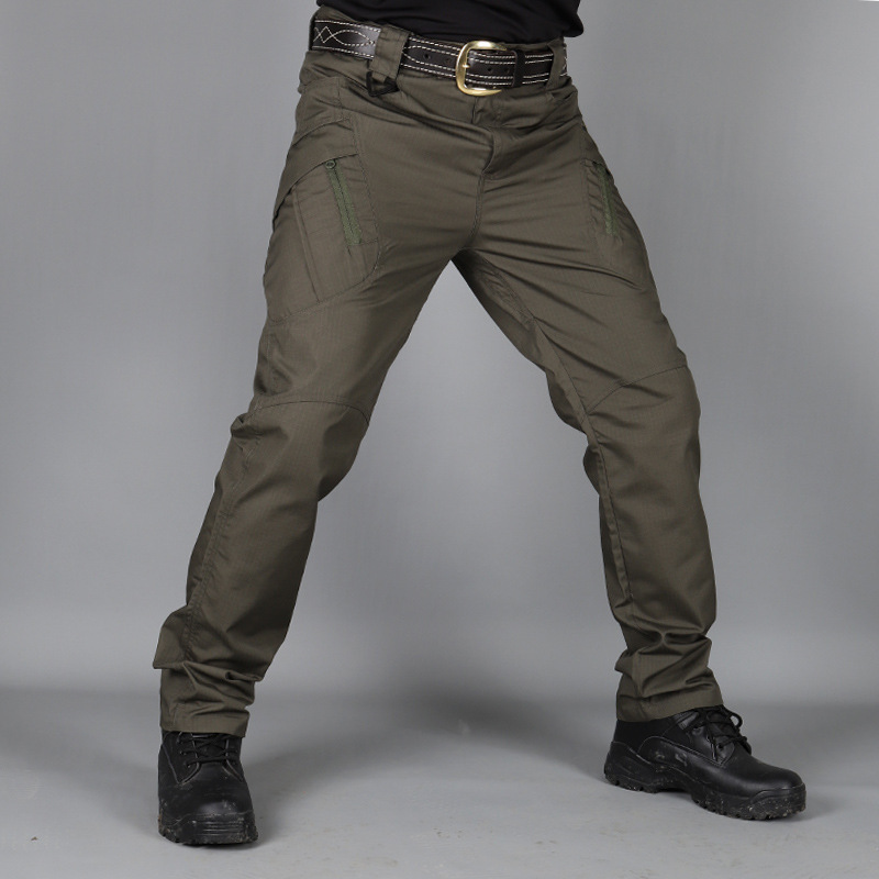Pantalones Tácticos Cargo IX para Hombre, Resistentes al Desgaste, para Actividades al Aire Libre image 11